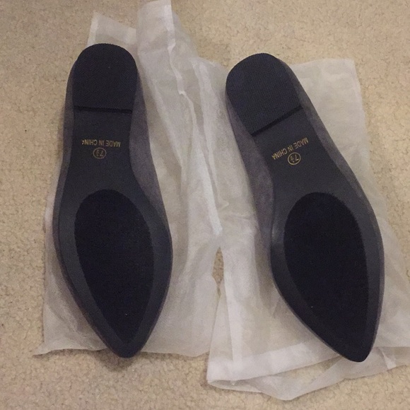 Silver/grey flat loafer - Picture 3 of 3